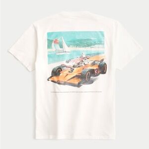 Hollister x McLaren White Tee